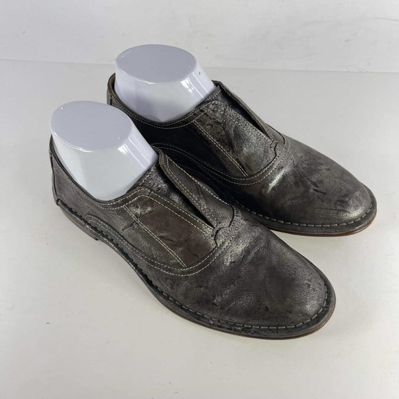 Trask Shoes Trask Womens Loafers Slip On Us 85 M Avery Metallic
